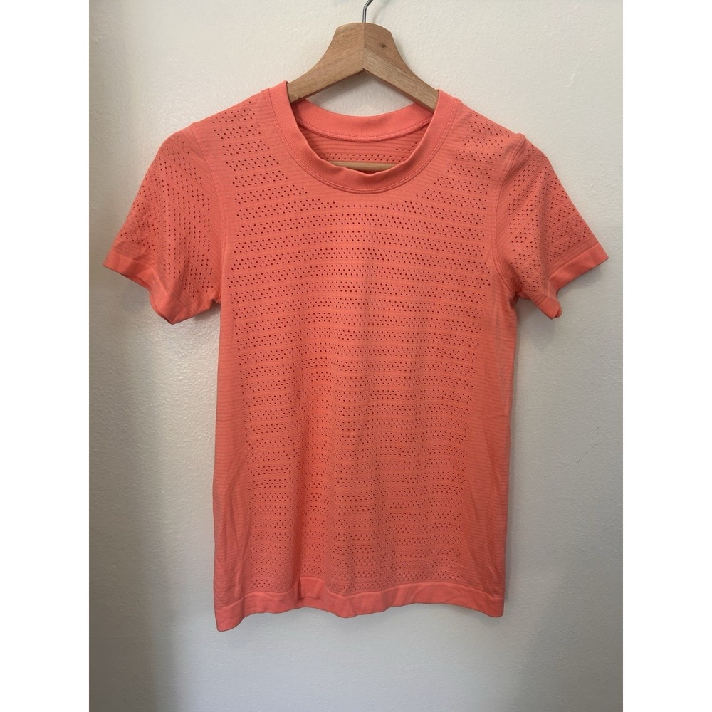 Lululemon Breeze‎ By Short Sleeve *Squad Light Coral